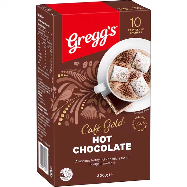 Gregg's Hot Chocolate Cafe Gold