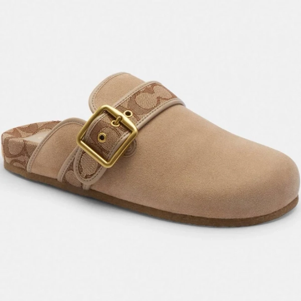 Coach Women's Ashton Signature Jacquard Clogs