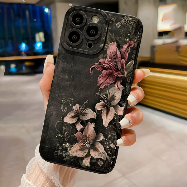 Huameng classic luxury mobile phone case, comfortable to the touch, suitable for all kinds of iPhone17 16 15 14 13promax - AliExpress 