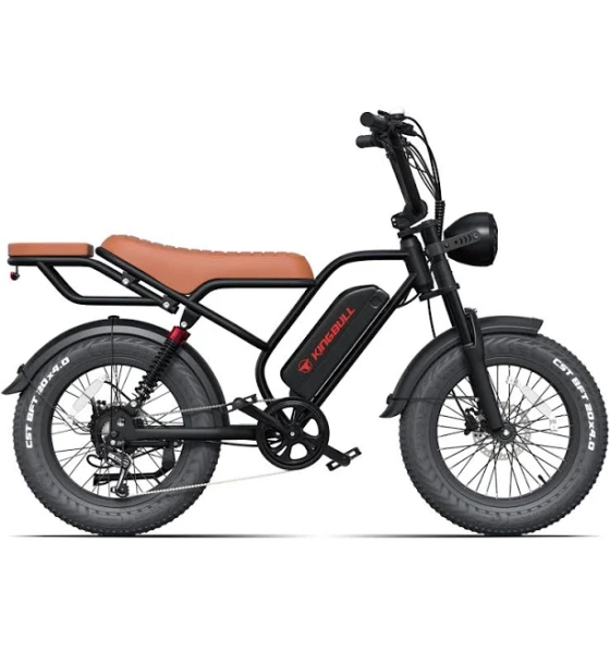 Kingbull Ranger 48V 18Ah Ebike 80 Miles Long Range Fat Tire Electric Bike