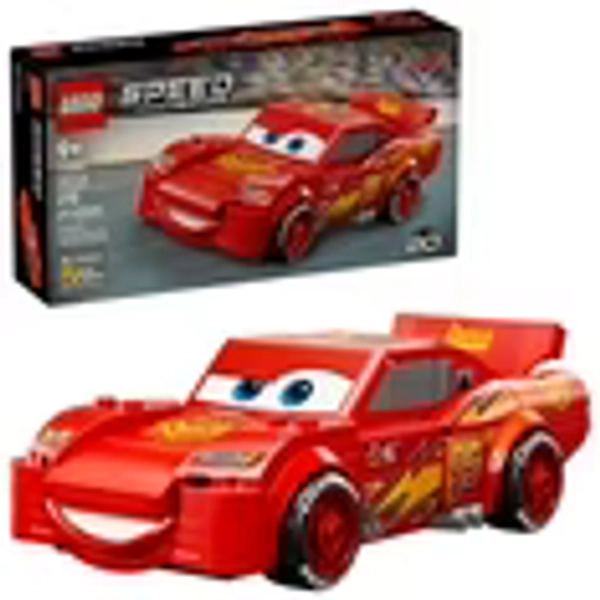 LEGO Speed Champions Lightning McQueen - Building Toy for Boys & Girls, Ages 9+ - Racecar Birthday Gift for Kids - Disney Pixar Cars Toy - 77255