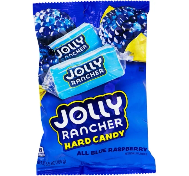 Jolly Rancher Hard Candy All Blue Raspberry | Candy Funhouse US