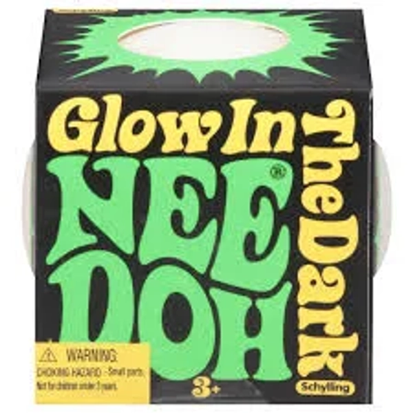 NeeDoh Glow in the Dark Squishy Fidget Toy