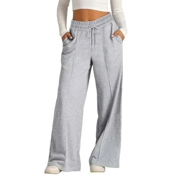 Ximin Kids Girls Oversized Wide Leg Sweatpants with Elastic Waist and Drawstring