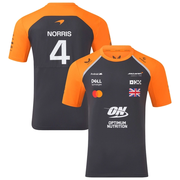 McLaren 2025 Team Lando Norris Driver Set Up T-Shirt – Phantom