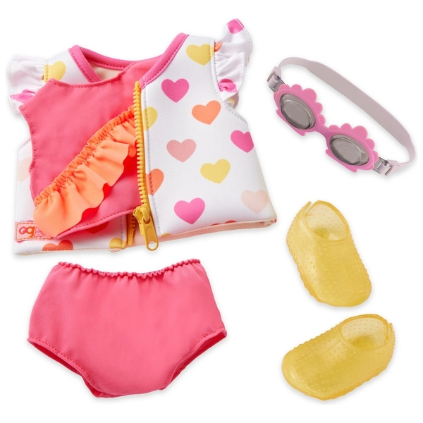 Our Generation Clothes Love to Swim Outfit