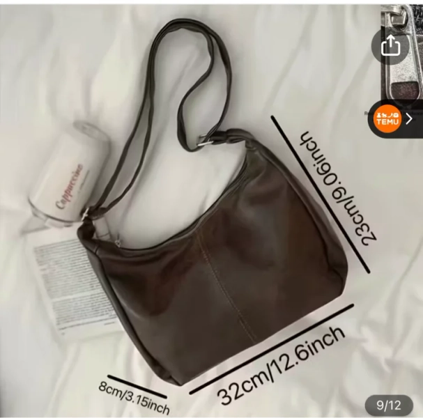 Women'S Large Tote & Crossbody Bag with Golden-Tone Hardware - Spacious Work Bag, Travel & Everyday Purse, Golden-Tone Hardware Closure, Durable & Easy-Clean, Coffee Brown/black - Elegant Women'S Handbag For Office, Travel, Formal Events