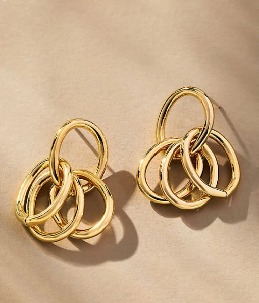 Yam Cluster Stud Earrings