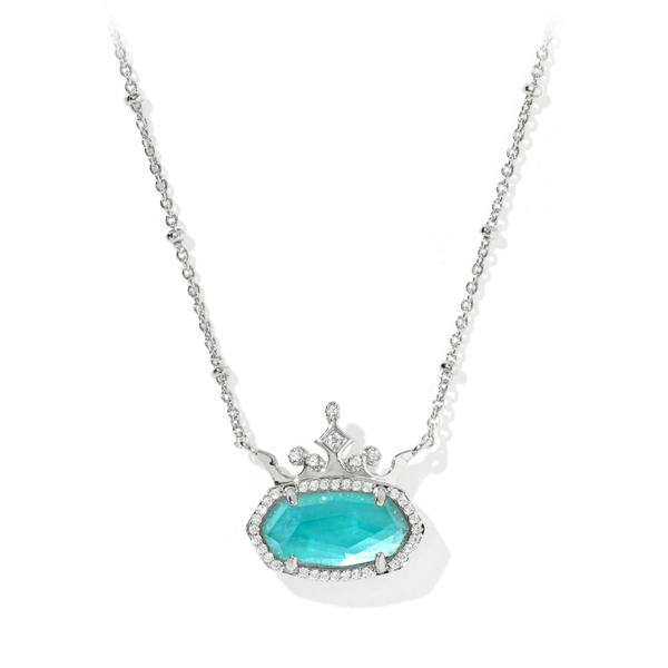 Disney Princess Elisa Short Necklace by Kendra Scott – Abalone | Disney Store