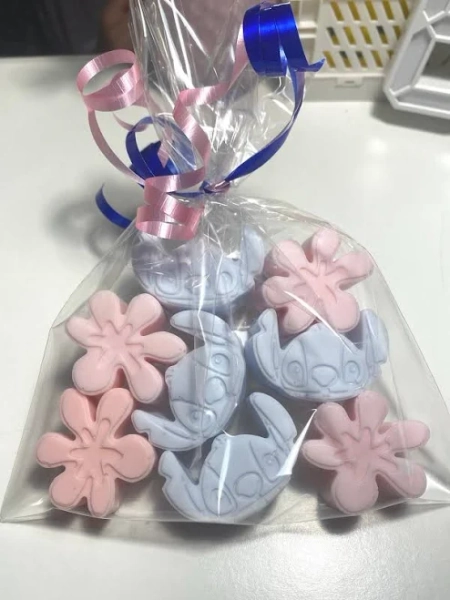 Lilo and stitch, handmade soaps, kids bath soap, bath-time, sensitive skin, natural soap