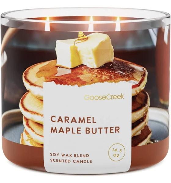Goose Creek Caramel Maple Butter Scented Candle