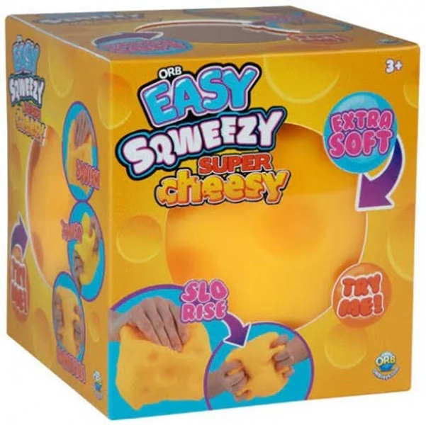 Easy Sqweezy Super Cheesy Squeeze Toy