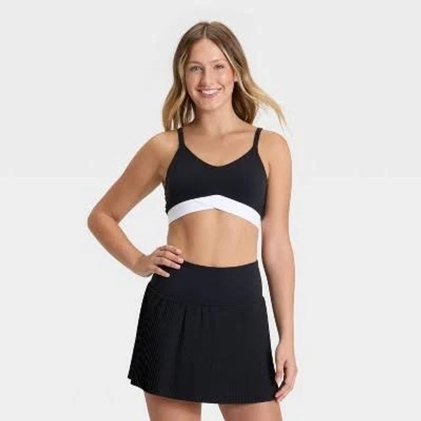 Joylab Women's Low Support Crossover Sports Bra