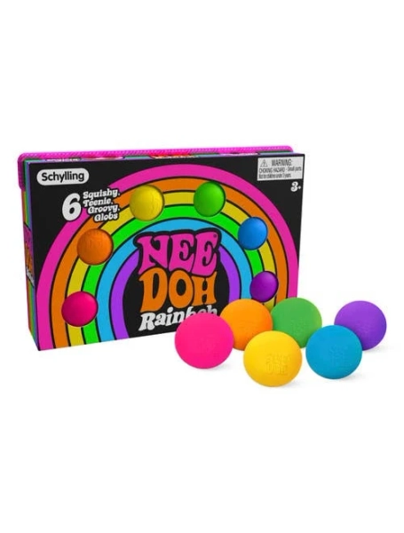 Nee-Doh Rainbow Teenie Tiny