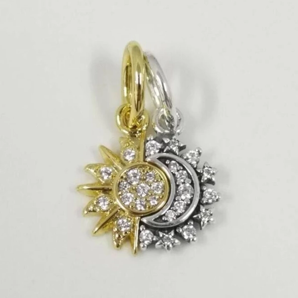 Pandora Splittable Sun & Moon Dangle Charm