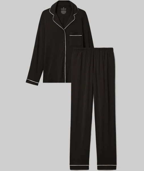 Tommy John Women's Downtime Long Sleeve Pajama Top & Pant Set
