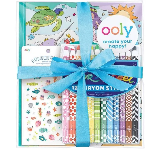 ooly Outrageous Ocean Appeel Coloring Pack