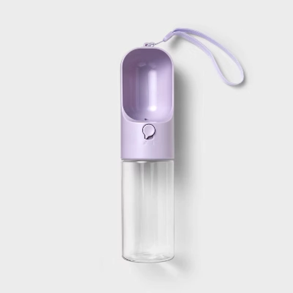 Dog Water Bottle - 14oz - Purple - Boots & Barkley™