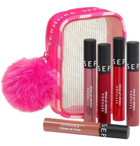 Sephora Collection 5pc Cream Lip Stain Makeup Gift Set