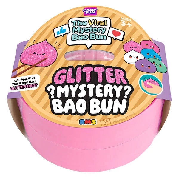 Glitter Mystery Bao Bun Dumpling Squishy Fidget Toy