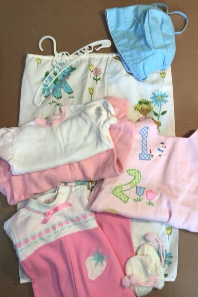 Lot #4 Vintage 1980s Baby &amp; Toddler Clothes Lot Condition Varies