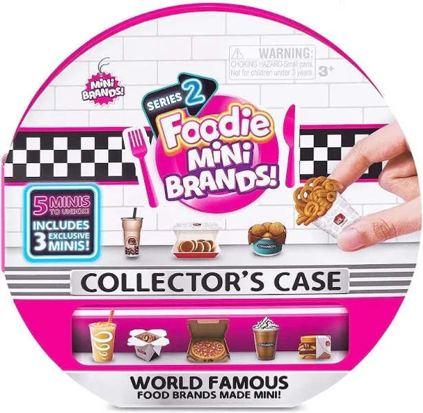 Zuru Foodie Mini Brands Series 2 Collector's Case