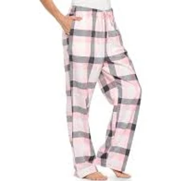Casual Nights Women's Flannel Pajama Sleep Pants, Super Soft Plaid Pjs Bottoms