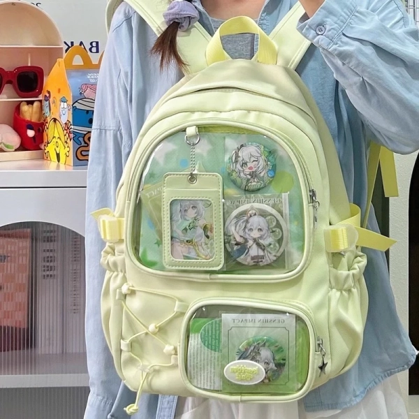 Kawaii Harajuku Pastel Transparent Ita Bag