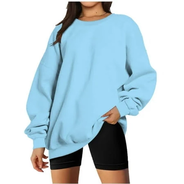 Women's Oversized Fleece Sweatshirt