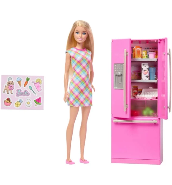 Barbie Doll & Kitchen Playset