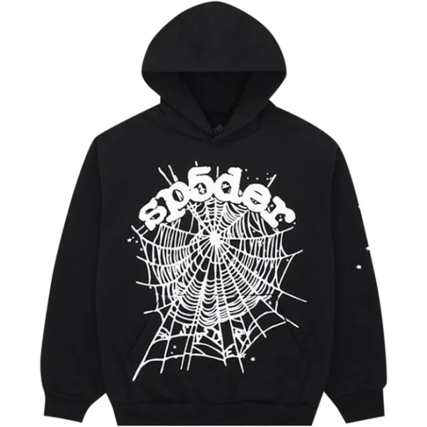 Sp5der OG Web Hoodie 'Black' | Men's Size L