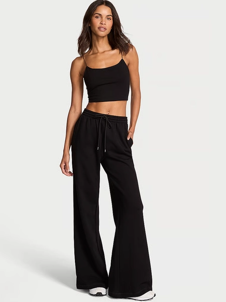 Effortless Fleece Wide-Leg Sweatpant