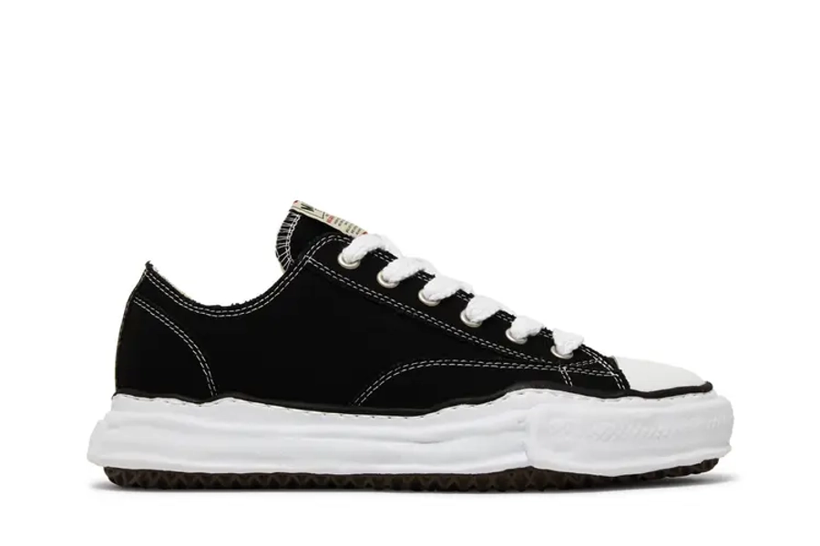 Buy Maison Mihara Yasuhiro Peterson OG Sole Canvas Low 'Black' - A01FW702 BLK | GOAT
