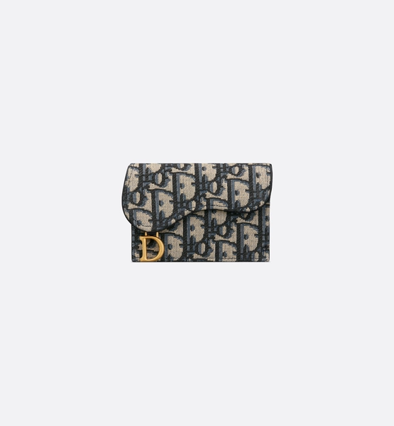 Saddle Bloom Card Holder