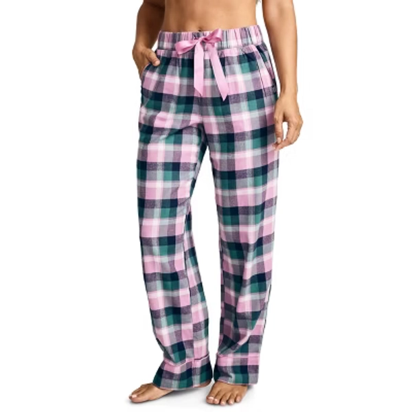 Jockey Women's Flannel Sleep Pant M Alpine Plaid