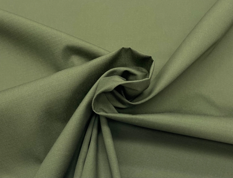Olive Drab Green Military Spec NY/CO Ripstop Apparel Uniform Tear Resistant Crafts Bags Nylon Cotton Durable Fabric By 1/2(0.5) Yard 61"W