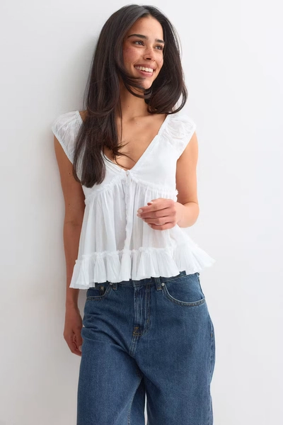 Peplum top