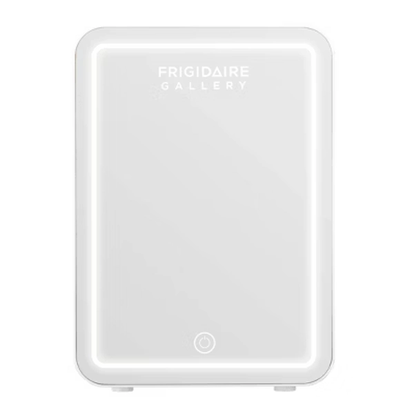 Frigidaire Gallery 9 Can Beauty Lighted Mirror Fridge White