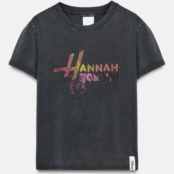 Zara Hannah Montana Disney T-Shirt