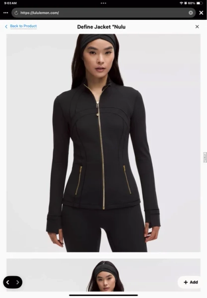 Define Jacket *Nulu - White - 12