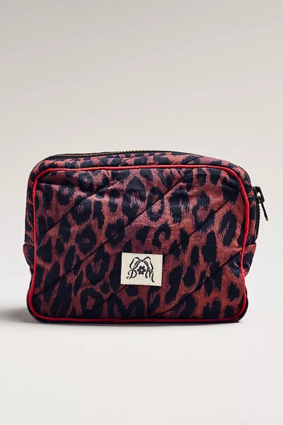 Damson Madder Quilted Makeup Bag