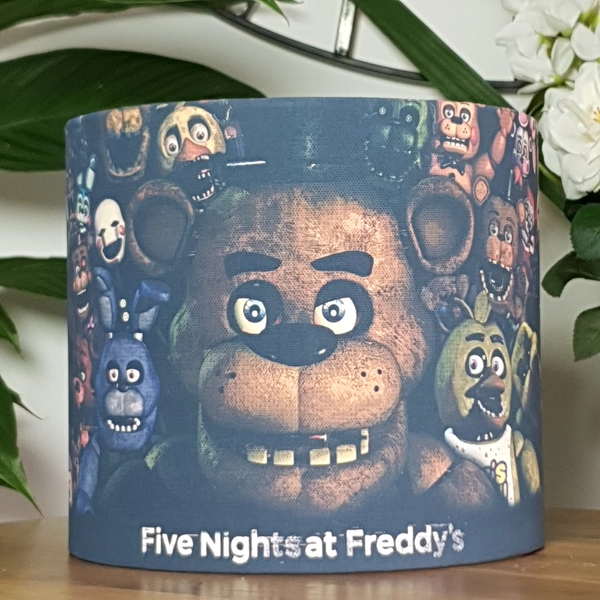 Five Nights at Freddy's FNAF Ceiling Drum Light Shade 25cm/10"