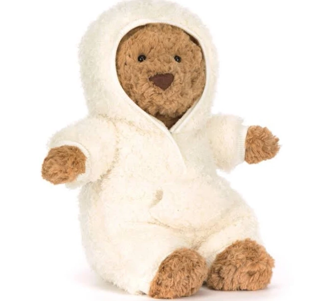Jellycat Bartholomew Bear All-In-One Outfit