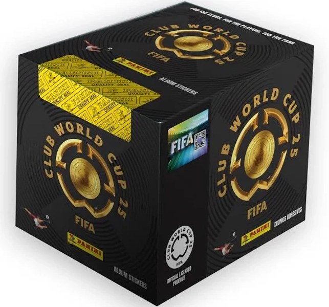 Panini Club World Cup Soccer Sticker Box