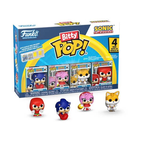 Bitty Pop! Sonic the Hedgehog 4-Pack Series 2