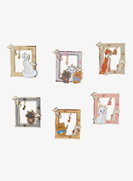 Disney The Aristocats Character Frames Blind Box Enamel Pin - BoxLunch Exclusive