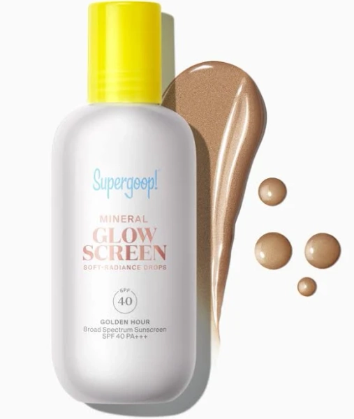 Supergoop Mineral Glowscreen Soft- Radiance Drops SPF 40