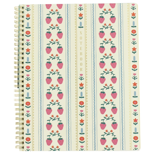 Ecokind Local Market Strawberry College Ruled Premium Notebook, 10.5in x 8.5in, 80 Sheets - Walmart.com