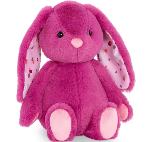 B. toys Happy Hues Plush Bunny Super Soft Stuffed Animal for Babies & Toddlers