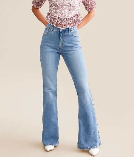 24 In Trance High Rise Flare Jean